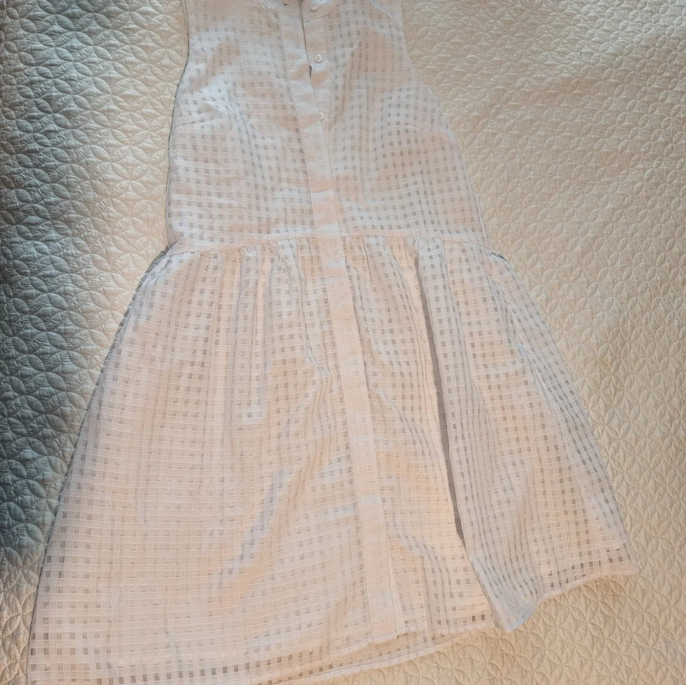 Tuckernuck White Textured Button-Down Top - Picture 7 of 12